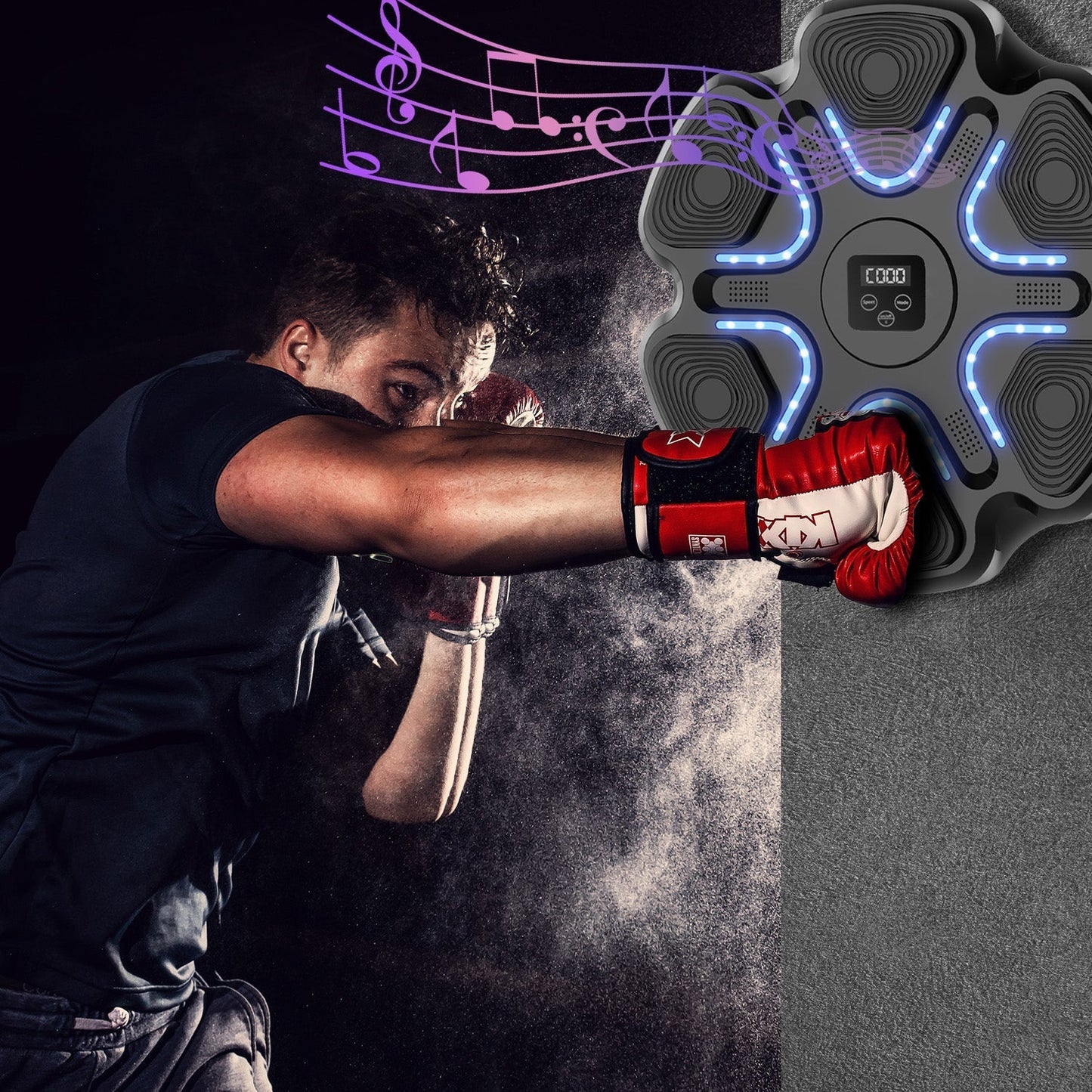 Compact Fitness Punching Bag Machine