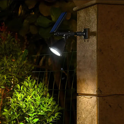 Colorful Outdoor Solar Powered LED Yard Spotlight