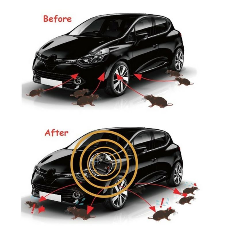 Car Rodent Repellent Device | Portable and Easy Install