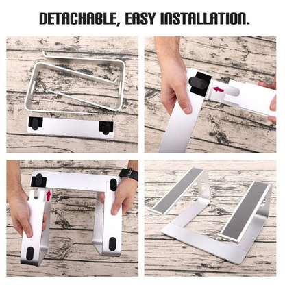 Space Saving Slim Laptop Holder