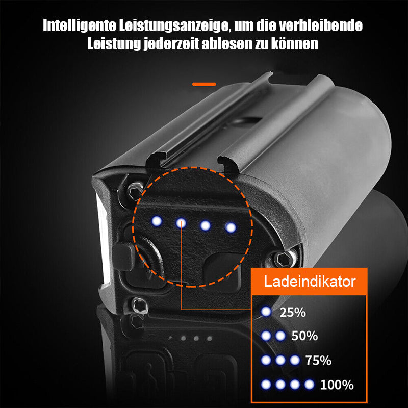 Bright 900LM LED Bike Front Light – Wide Angle Headlamp