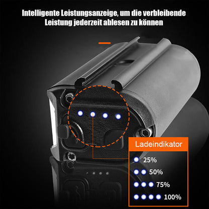 Bright 900LM LED Bike Front Light – Wide Angle Headlamp