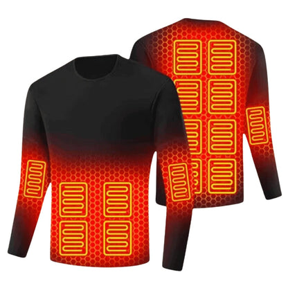 Warm Thermal Base Layer Top for Cold Weather Sports