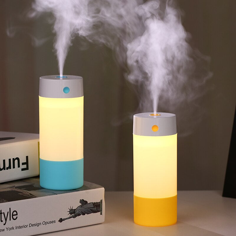 Compact Cool Mist Air Humidifier for Home and Car - Pexav