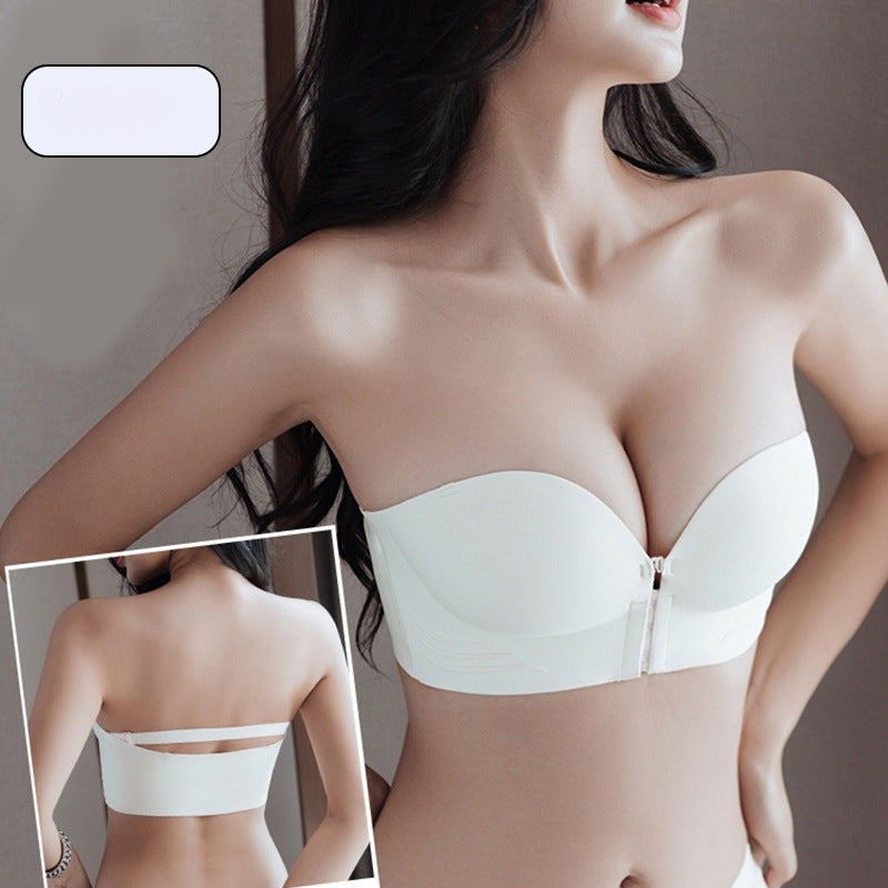Comfortable Backless Bra with Easy Front Clasp