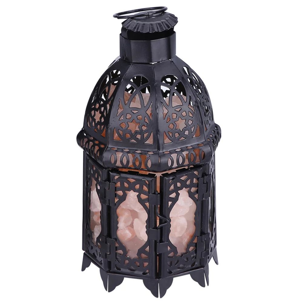 Rustic Metal Himalayan Desk Lamp