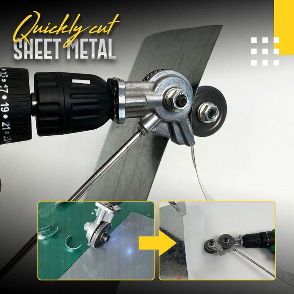 Powerful Metal Cutting Drill Attachment