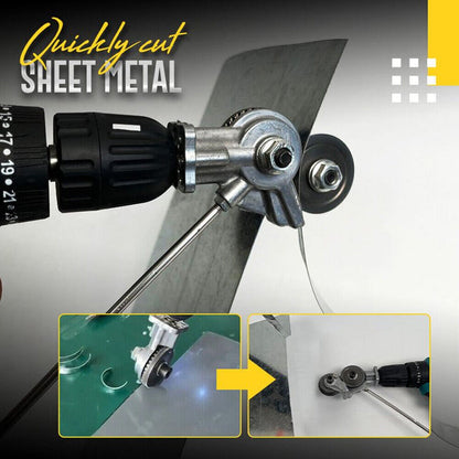 Powerful Metal Cutting Drill Attachment