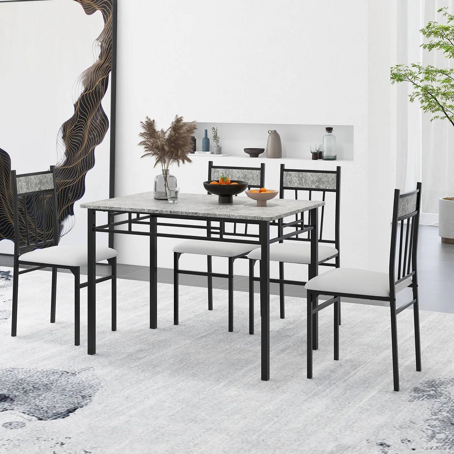 Affordable Luxury Marble Effect Table