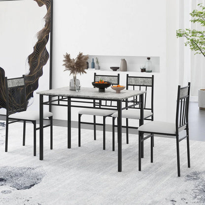 Affordable Luxury Marble Effect Table