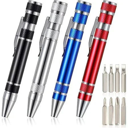 Compact 8-in-1 Multi Tool Pen - Pexav