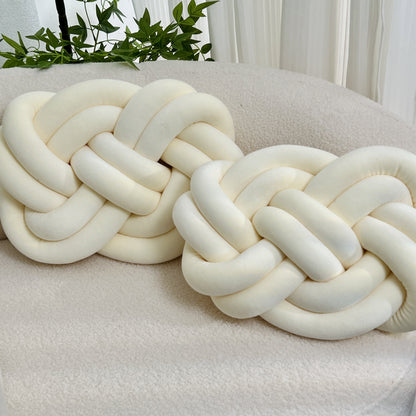Comfortable Faux Fur Round Throw Pillows