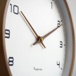 Rustic Wood Wall Clock