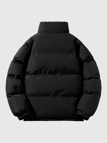 Stylish Zip Up Long Sleeve Casual Jacket