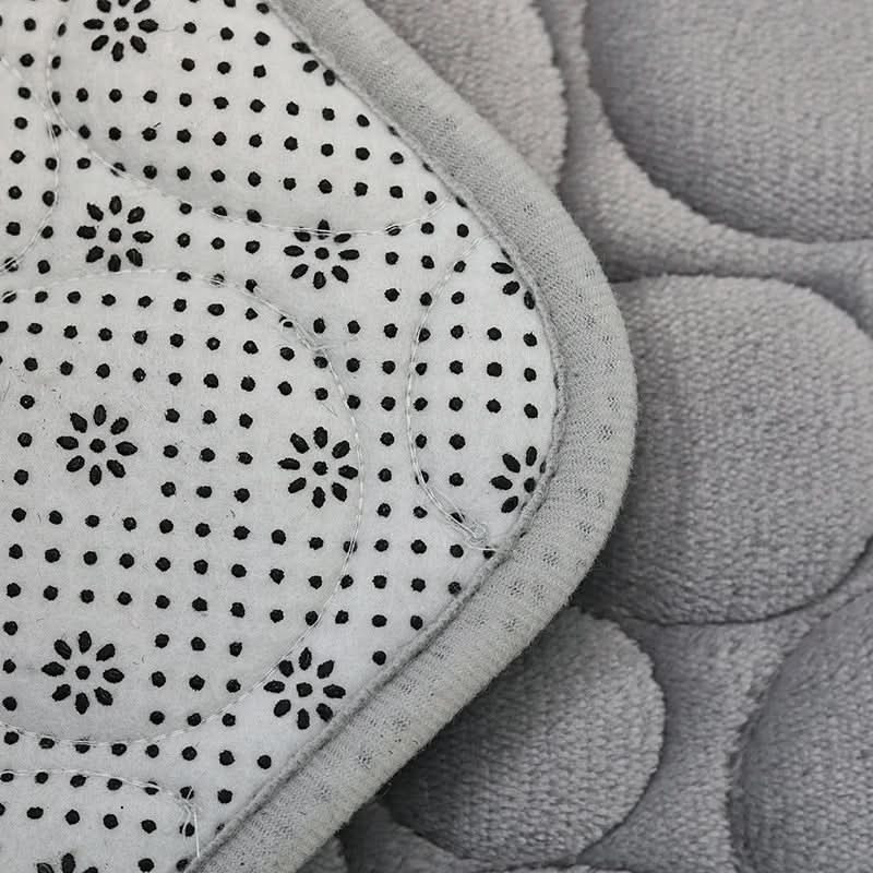 3-Piece Non-Slip Bathroom Mat Set – Soft Microfiber Bath Rugs with Modern Stripe Design, Absorbent and Machine Washable 5