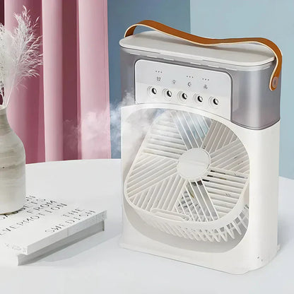 3-in-1 Fan with 7-Color LED Light - BreezeMaster Pro-Nora Luxe