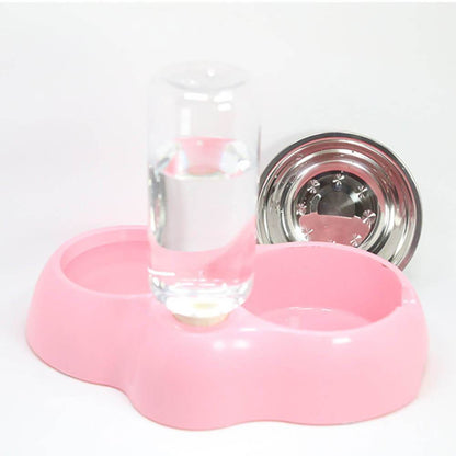 3-in-1 Feeding Bowl for Dogs and Cats - EasyFlow-Blue-Nora Luxe
