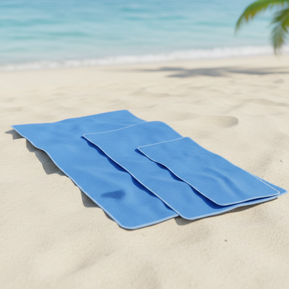 Absorbent 3-Piece Bathroom Towel Set - Pexav
