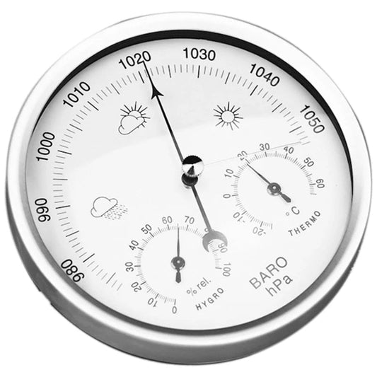 Compact Digital Weather Station Barometer Thermometer Hygrometer - Pexav