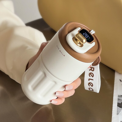 Insulated Reusable Stainless Steel Travel Mug - Pexav