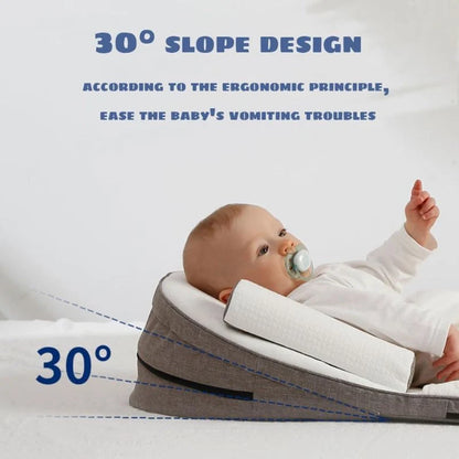 Comfortable Baby Sleep Wedge Pillow for Newborns
