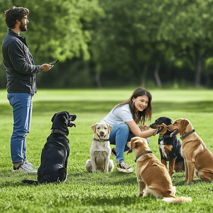 Advanced 300m Dog Training Collar with LCD Remote