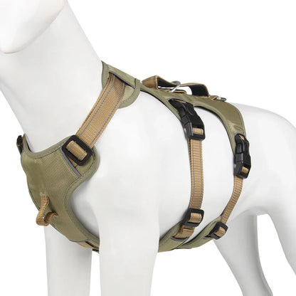SafeWalk Padded - Reflective No-Pull Dog Vest with Control Handle