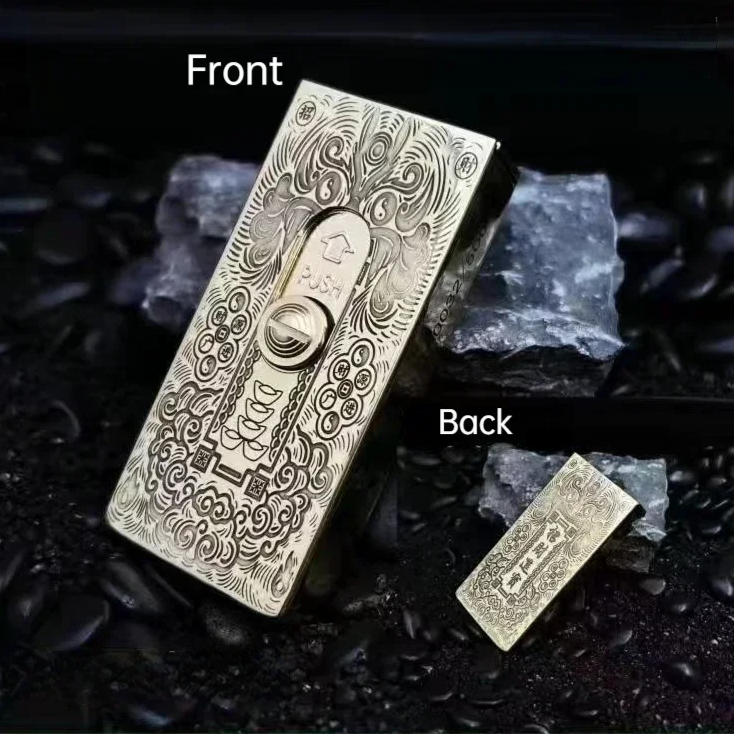 Classic Flip Top Butane Pocket Lighter