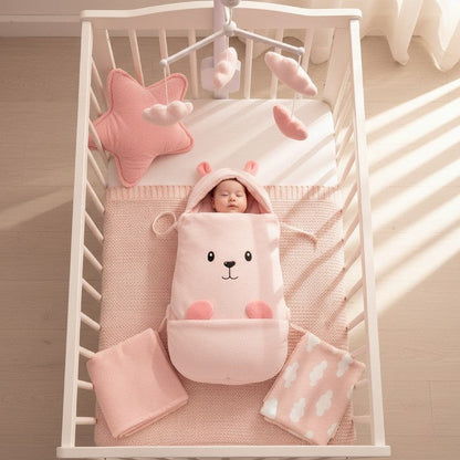 Soft Cute Baby Warm Sleeping Bag - Pexav