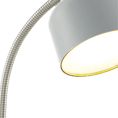 LED Office Lamp with USB Port and Power Outlet
