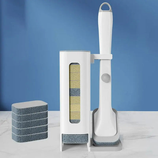 Extended Reach Easy Clean Kitchen Brush Set - Pexav