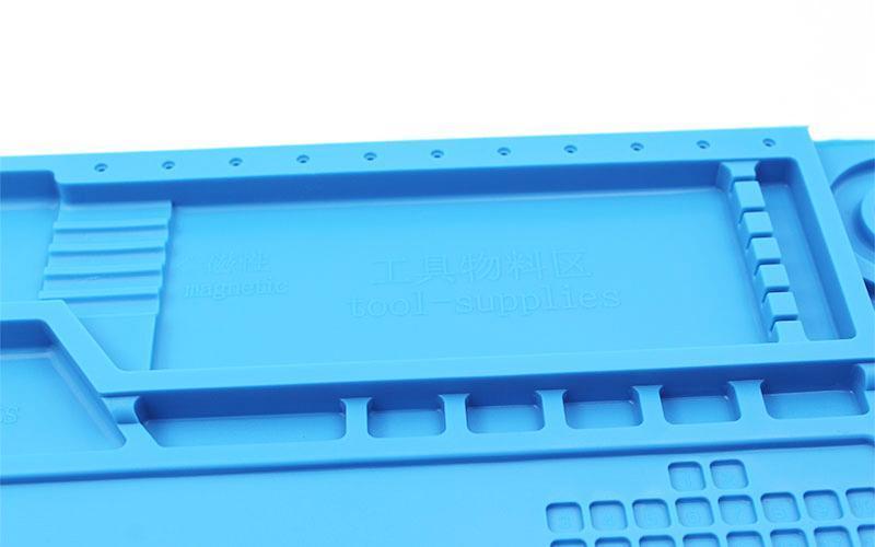 Durable Soldering Work Mat with Storage Compartments