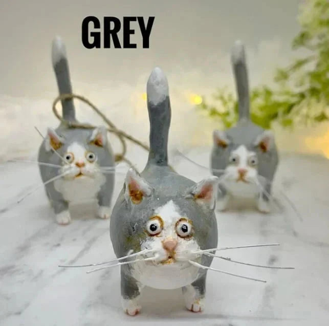 Small Cute Cat Collectible Figurine
