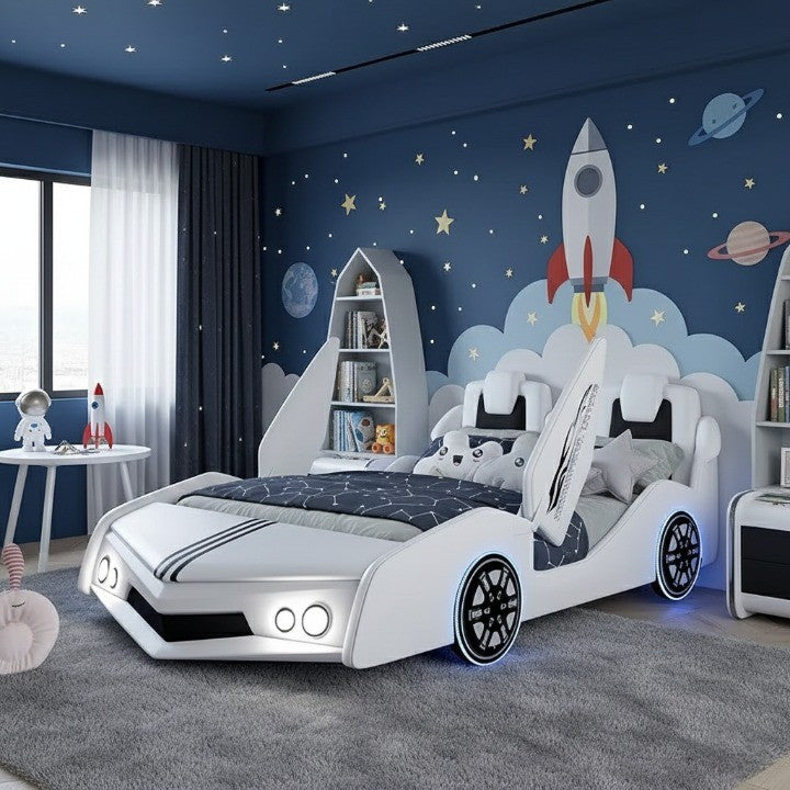 Fun Racing Car Bed for Kids