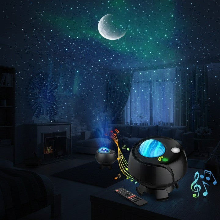 Colorful Cosmos Sound Projector Lamp - Pexav