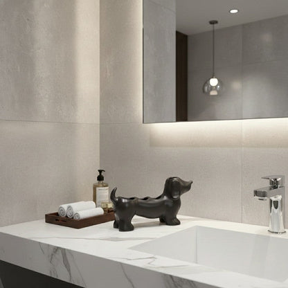 Cute Dachshund Bathroom Storage Caddy