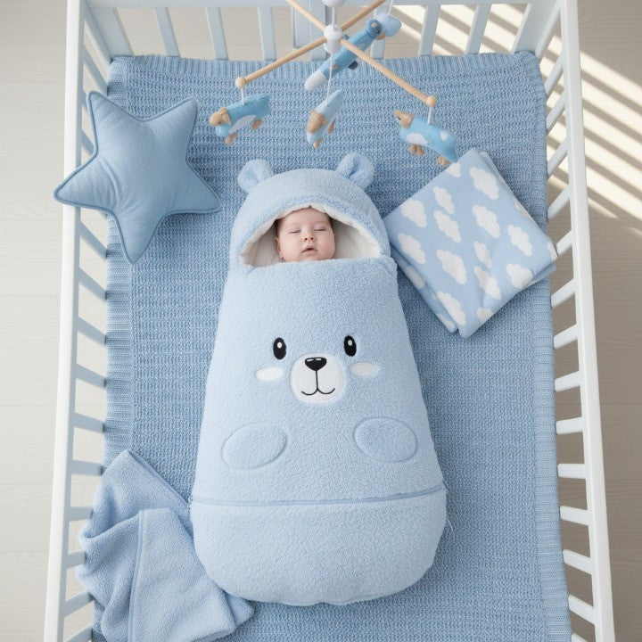 Soft Cute Baby Warm Sleeping Bag