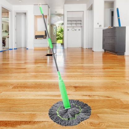 Space Saving Floor Mop & Bucket Cleaning Kit