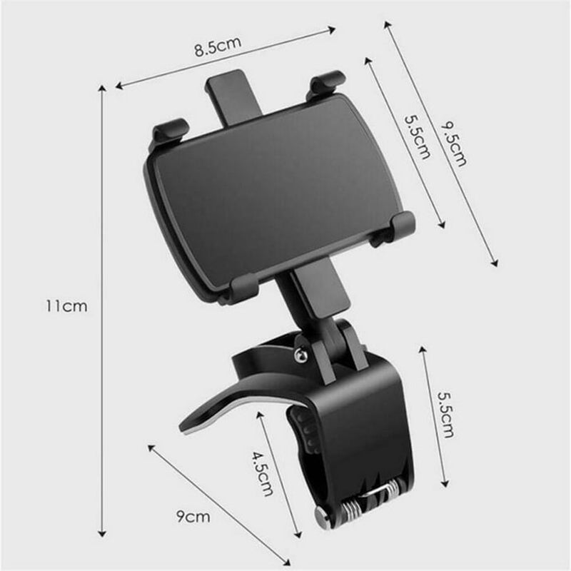 360 Degree Rotation Dashboard Phone Holder, Multipurpose Car Smartphones Mount Cell Mount Stand Suitable for 4 to 7 inch