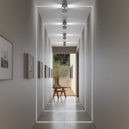 360° Adjustable LED Wall Light – Modern Minimalist Wall Lamp in Matt White for Living Room, Bedroom, Office 0