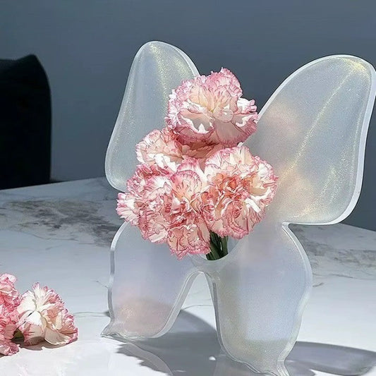 Beautiful Glass Floral Vase Decor - Pexav