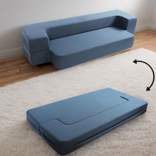 Cozy Space Saving Fold Down Sofa Bed - Pexav