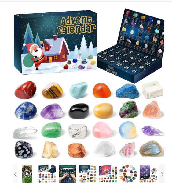 Sparkling Gemstone Countdown Calendar