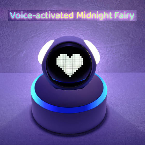 Smart Wake Up Clock With LED Light & Voice Assist