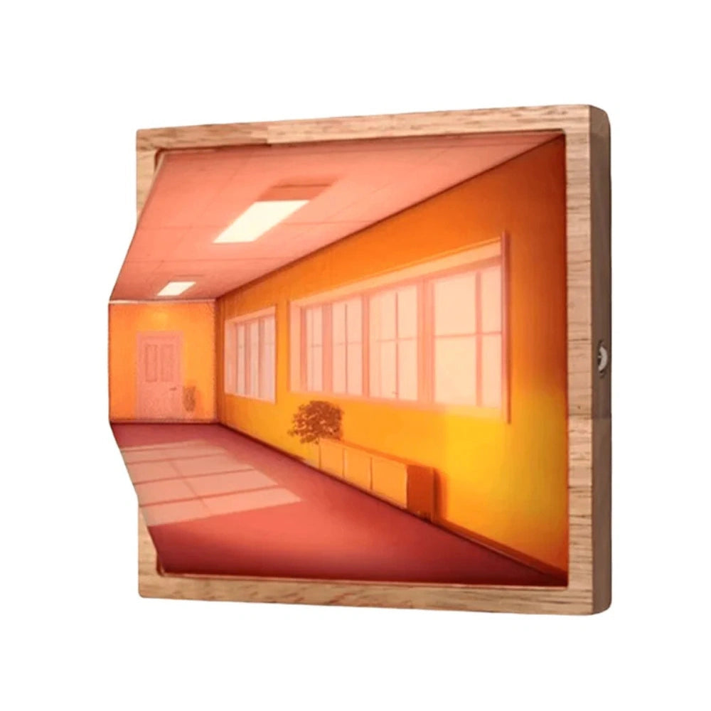 3D Illusion Art Light with Adjustable Color Modes – Rechargeable Cordless Lamp for Home and Office Decor 3