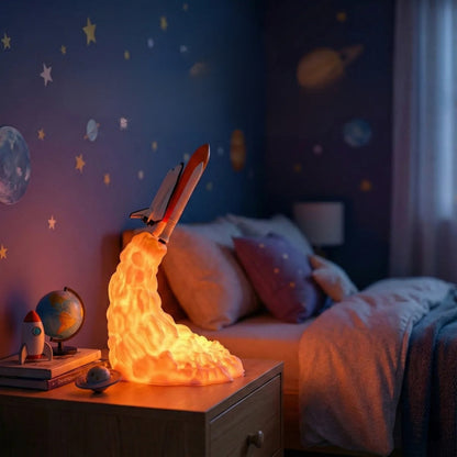 Colorful Kids Night Light Lamp with Gentle LED Glow - Pexav
