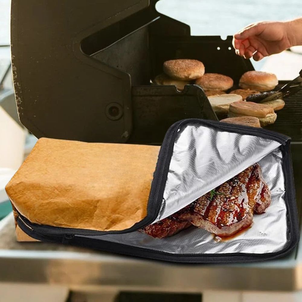 Thermal BBQ Food Resting Bag with Carry Strap