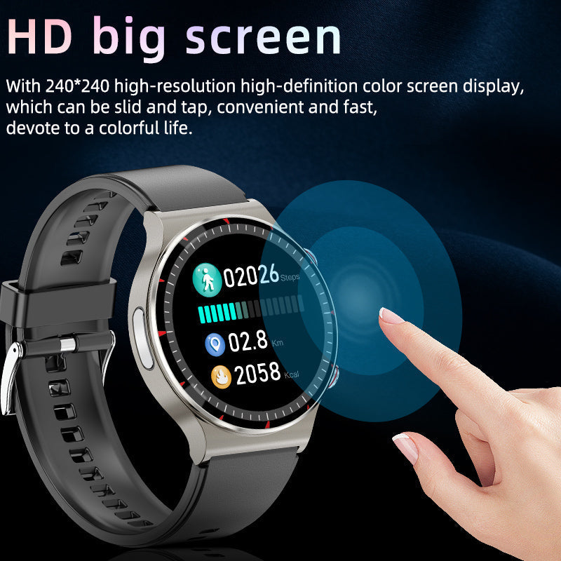 Advanced Fitness Tracker with ECG and Heart Rate Monitor