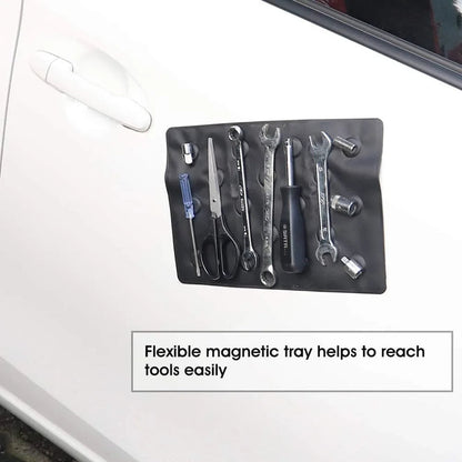 Strong Magnetic Tool Tray for Garage and Car Organization