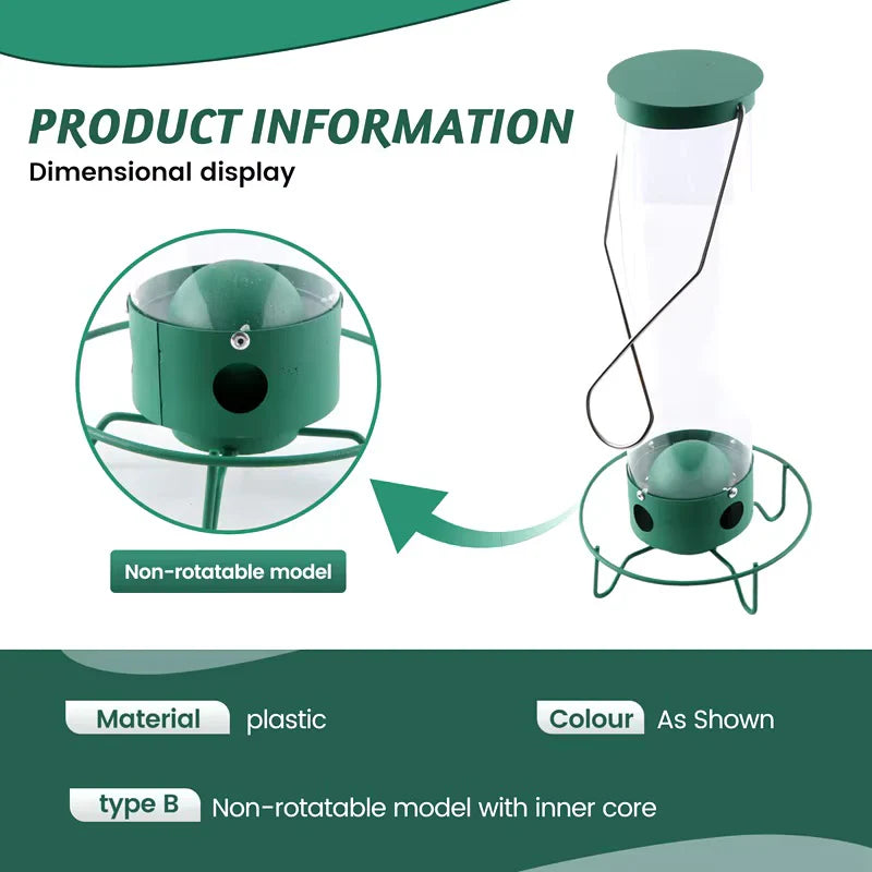 Wildlife Resistant Bird Feeder